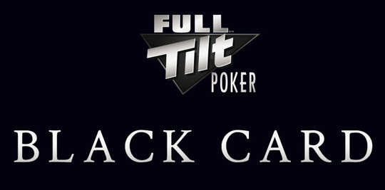 Full Tilt Poker Black Card RakeTheRake rakeback
