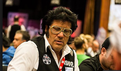 Joseph 'Elvis' Levine WSOP Dealer RakeTheRake